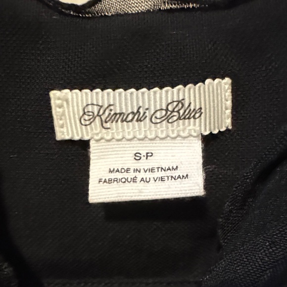 Kimchi Blue Black Ruffled Tank Top - Picture 2 of 4